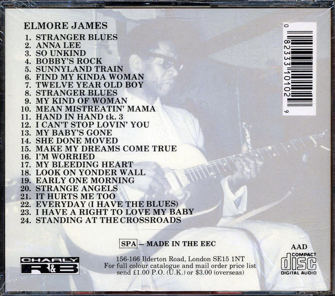 Elmore James - Come Go With Me (24 tracks) Music CD