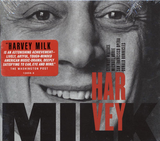Stewart Wallace Michael Korie San Francisco Opera Donald Runnicles Harvey Milk 39 tracks 2xCD box set incl large booklet Music CD