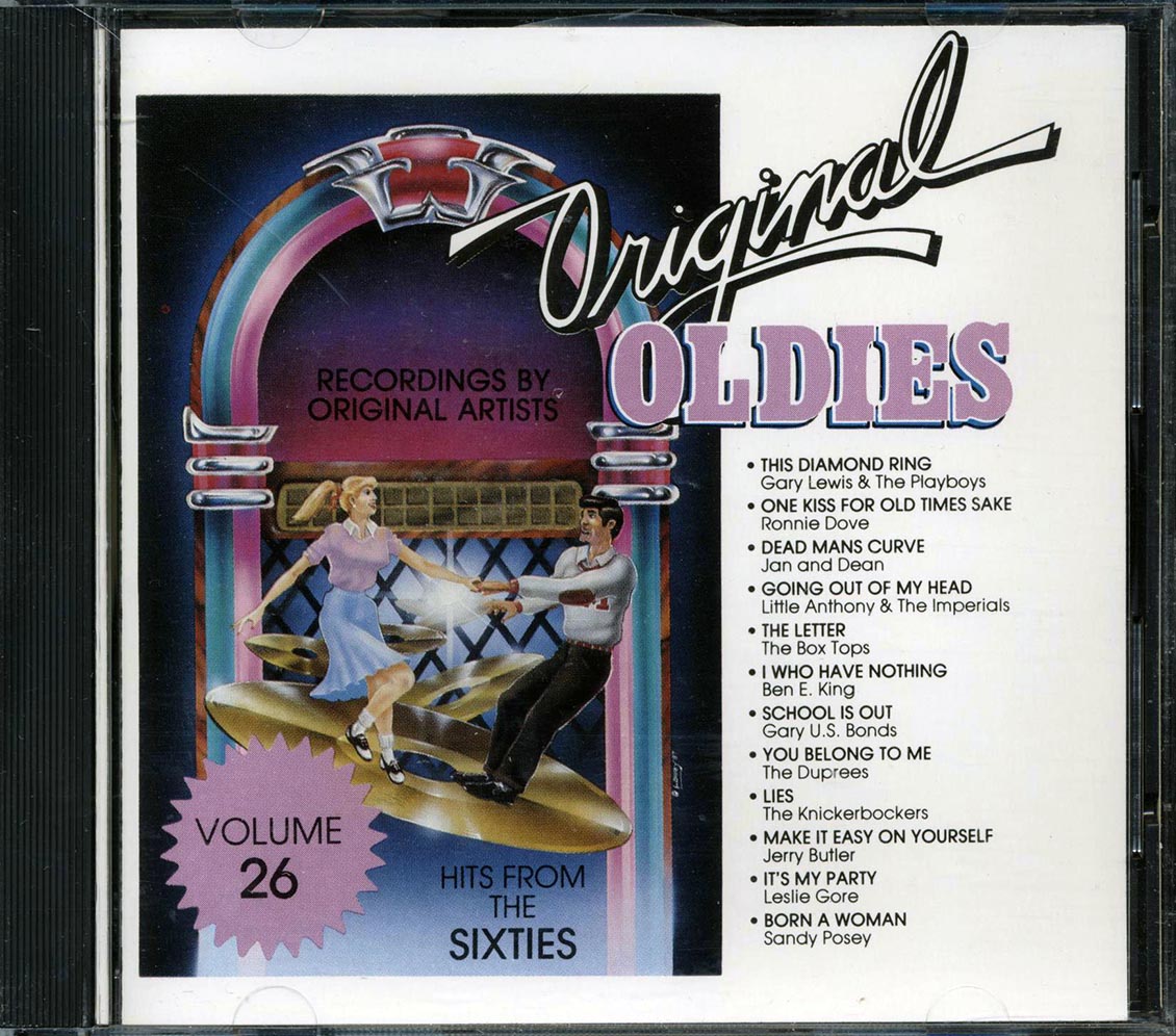 Leslie Gore, The Box Tops, Ronnie David, Jan & Dean, Etc. - Original Oldies Volume 26: Hits From The Sixties Music CD