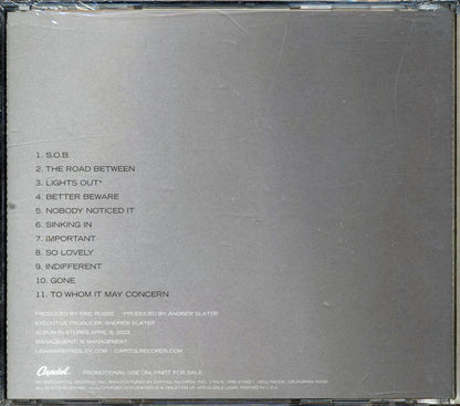 Lisa Marie Presley - To Whom It May Concern Music CD