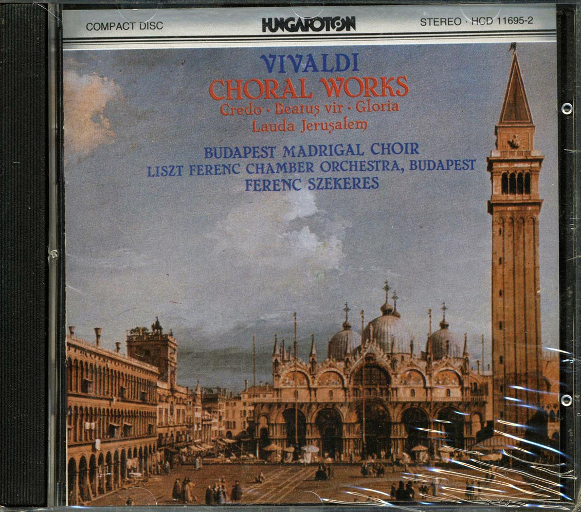Vivaldi, Budapest Madrigal Choir, Liszt Ferenc Chamber Orchestra, Ferenc Szekeres - Choral Works Music CD