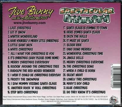 Jive Bunny & The Mastermixers - Spectacular Christmas Party: 32 Songs Produced In The Classic Phil Spector Style (32 tracks) Music CD