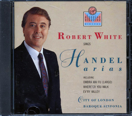 Robert White City Of London Baroque Sinfonia Robert White Sings Handel Arias Music CD
