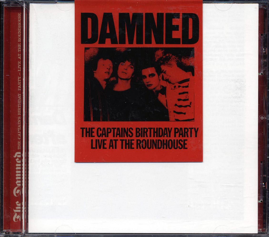 The Damned The Captain's Birthday Party Live At The Roadhouse Music CD