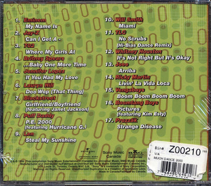Lauryn Hill, Ricky Martin, Puff Daddy, Britney Spears, Etc. - Much Dance 2000 Music CD