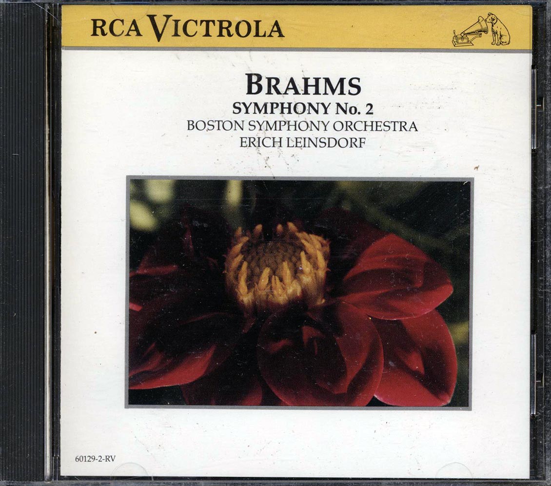 Brahms, Boston Symphony Orchestra, Erich Leinsdorf - Symphony No. 2 Music CD