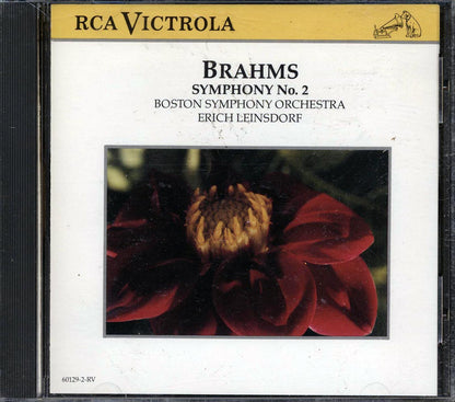 Brahms, Boston Symphony Orchestra, Erich Leinsdorf - Symphony No. 2 Music CD