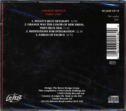 Charles Mingus - Paris 1964 Music CD