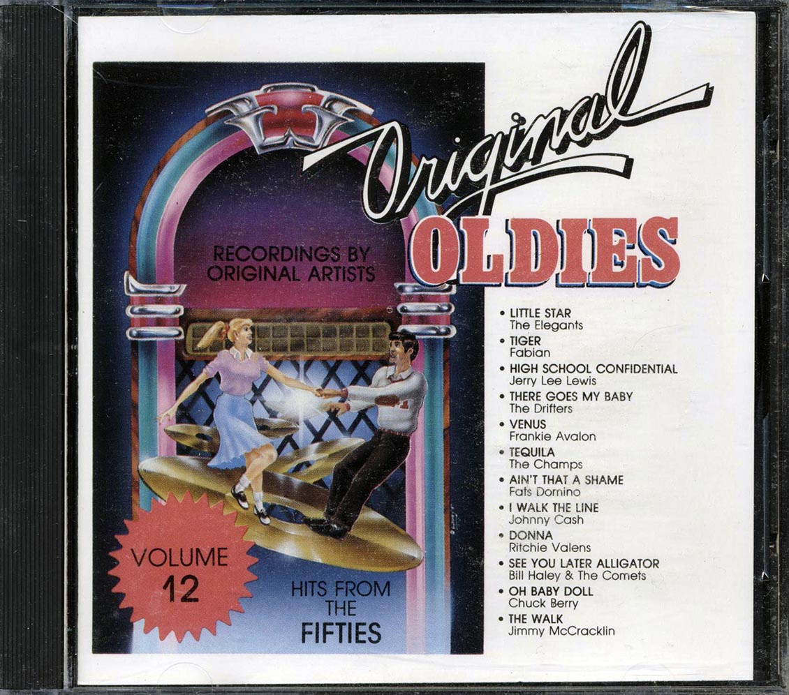 The Champs, The Drifters, Jerry Lee Lewis, Ritchie Valens, Etc. - Original Oldies Volume 12: Hits From The Sixties Music CD