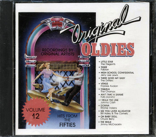 The Champs The Drifters Jerry Lee Lewis Ritchie Valens Etc Original Oldies Volume 12 Hits From The Sixties Music CD