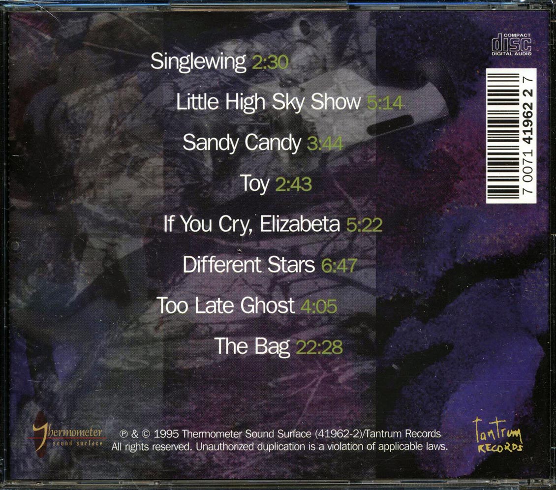 The Drovers - Little High Sky Show Music CD