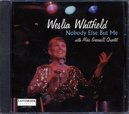 Weslia Whitfield - Nobody Else But Me Music CD