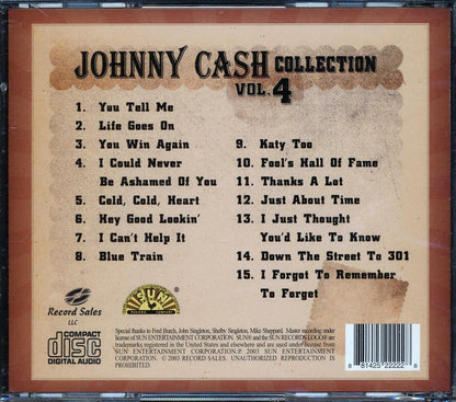 Johnny Cash - Johnny Cash Collection Volume 2 Music CD