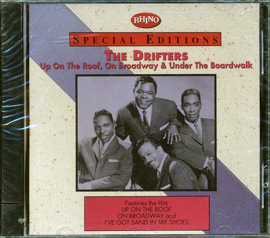 The Drifters - Up On The Roof, On Broadway & Under The Boardwalk Music CD