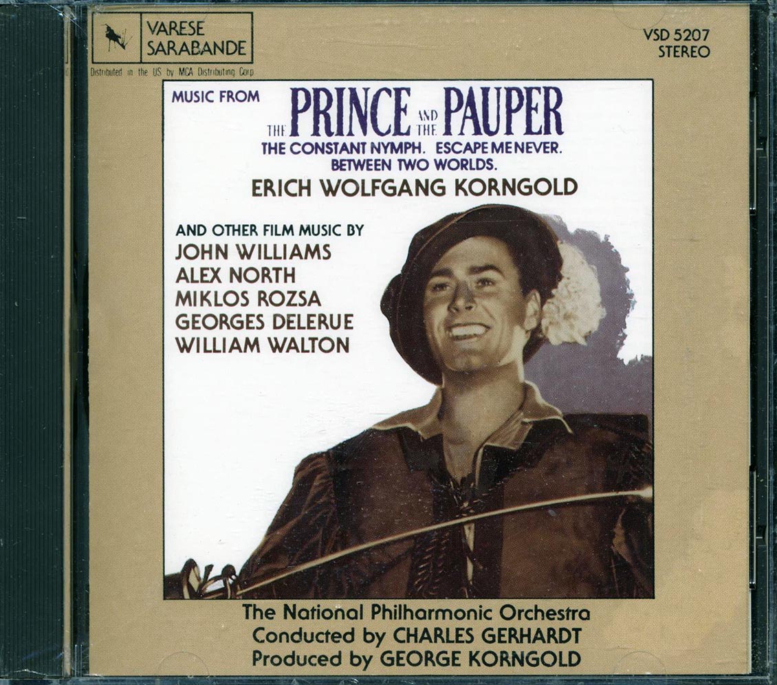 Erich Wolfgang Korngold, John Williams, Alex North, Etc. - The Prince And The Pauper Music CD