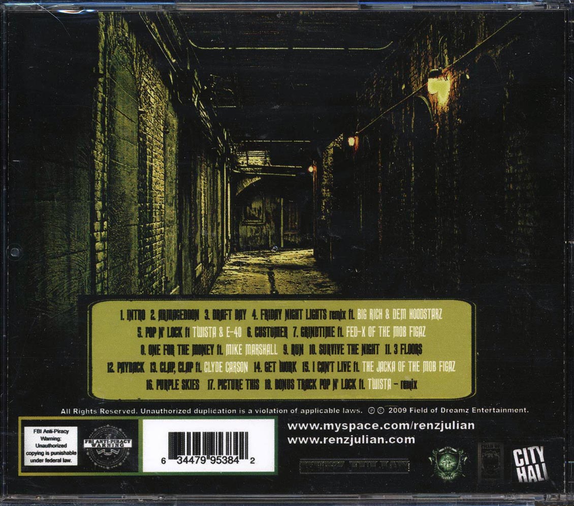 Renz Julian - Armageddon Music CD