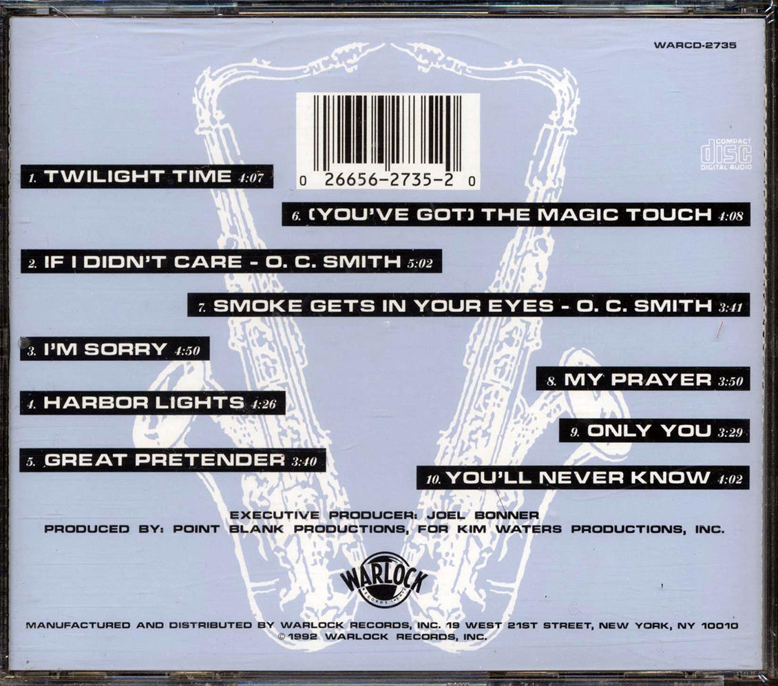 Kim Waters - Tribute Music CD