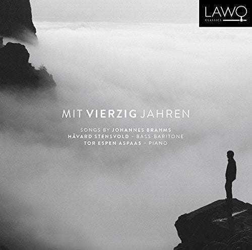 the album cover for Brahms / Havard Stensvold - Mit Vierzig Jahren: Songs By Johannes Brahms [Digipak]