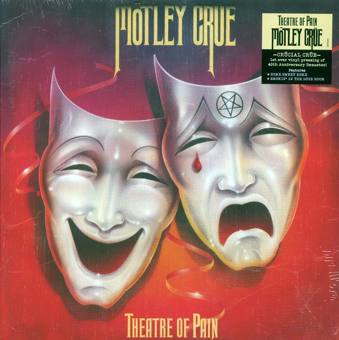 Motley Crue Theatre Of Pain Vinyl Record