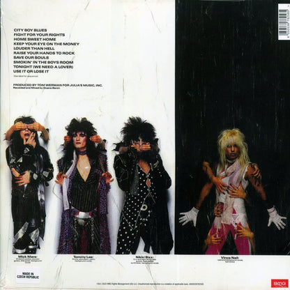 Motley Crue Theatre Of Pain Vinyl Record