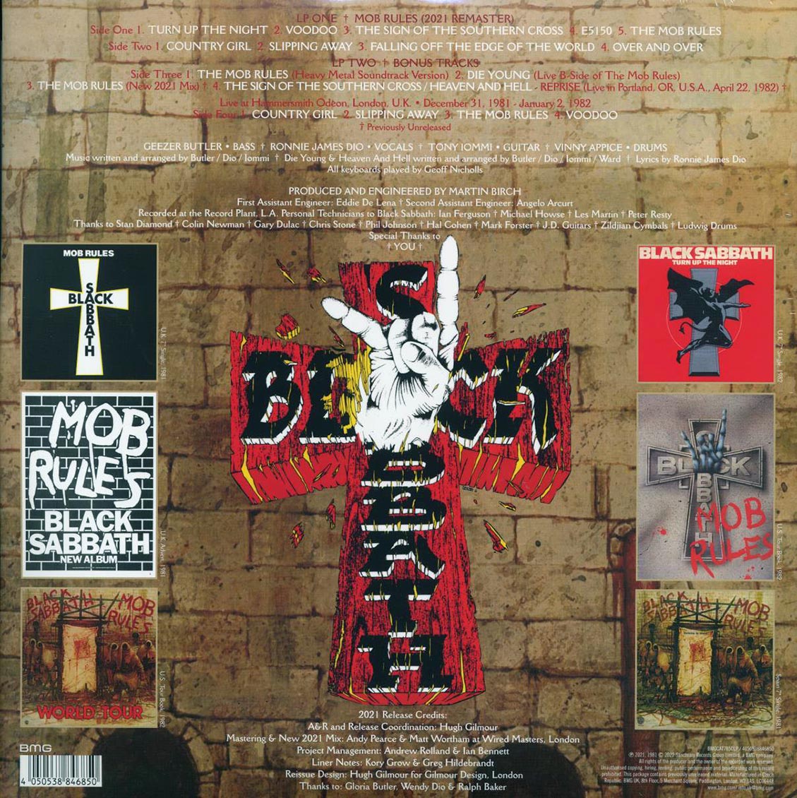Black Sabbath - Mob Rules (+8 bonus tracks) (2xLP) (remastered) Vinyl Record