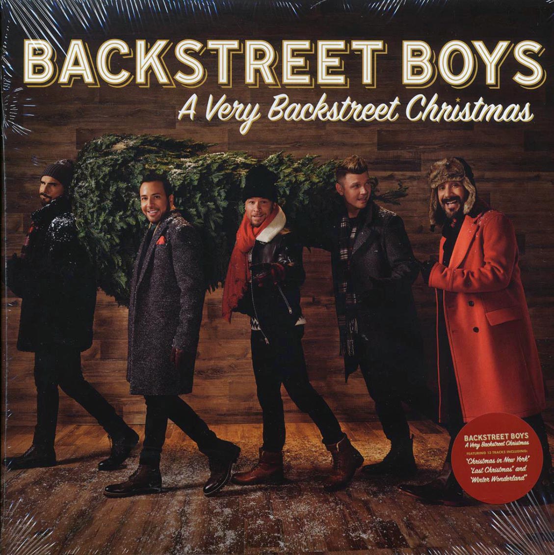 Backstreet Boys A Very Backstreet Chrstmas Vinyl Record