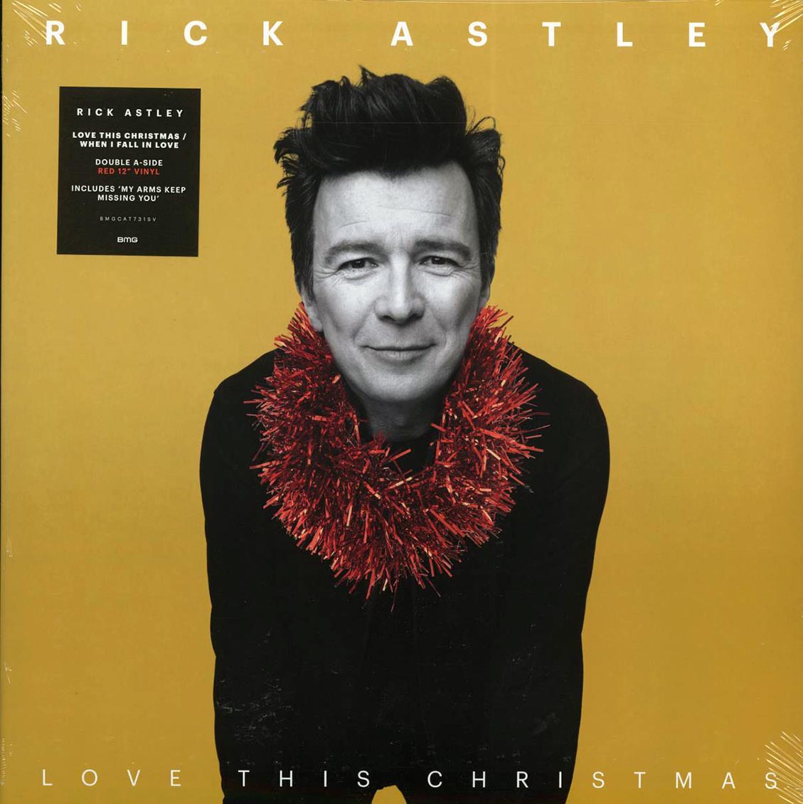 Rick Astley - Love This Christmas/When I Fall In Love (ltd. ed.) (red vinyl) Vinyl Record