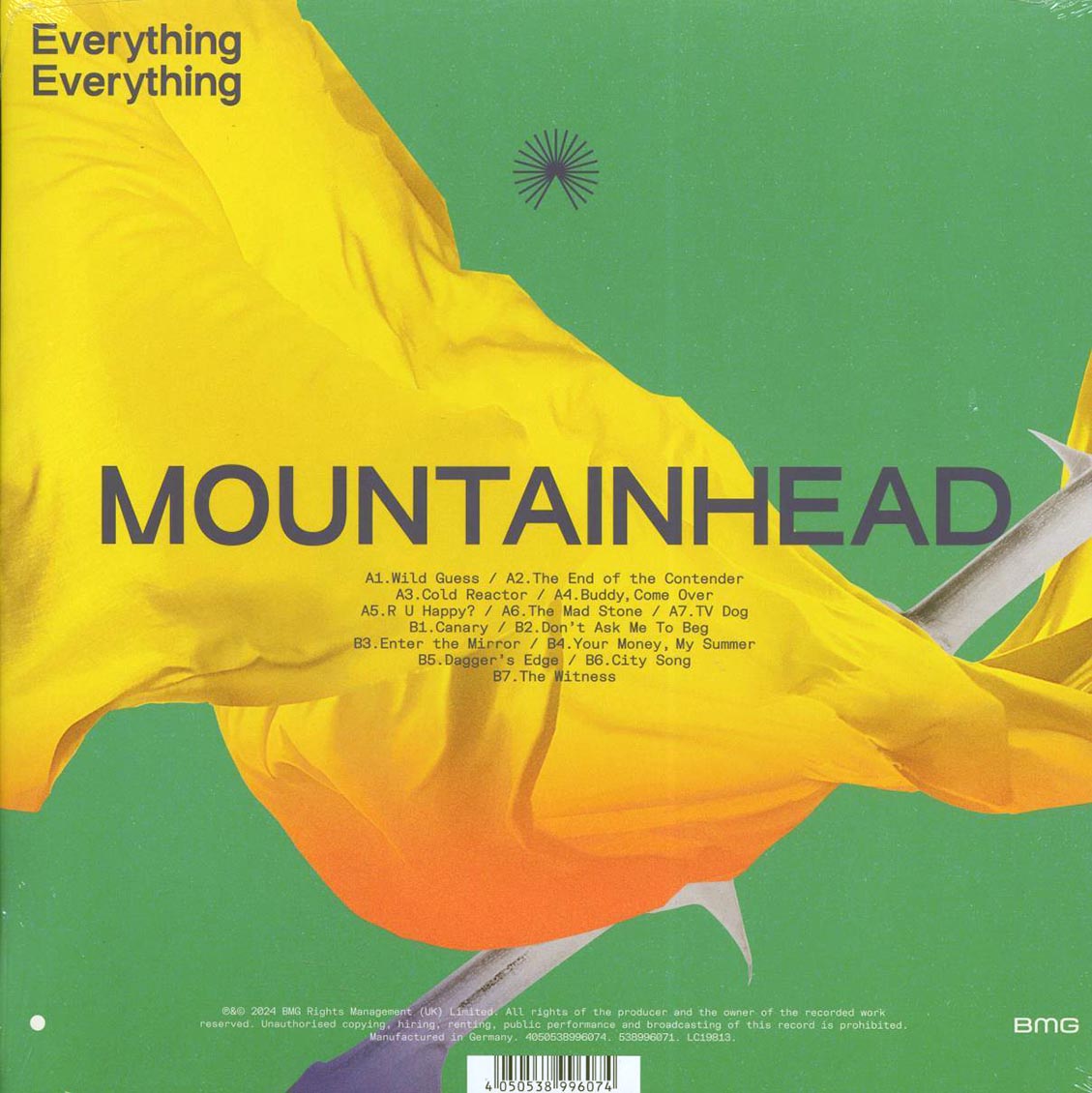 Everything Everything - Mountainhead Vinyl Record