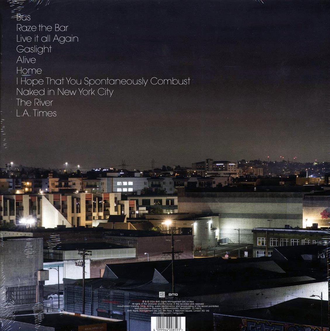 Travis - LA Times Vinyl Record