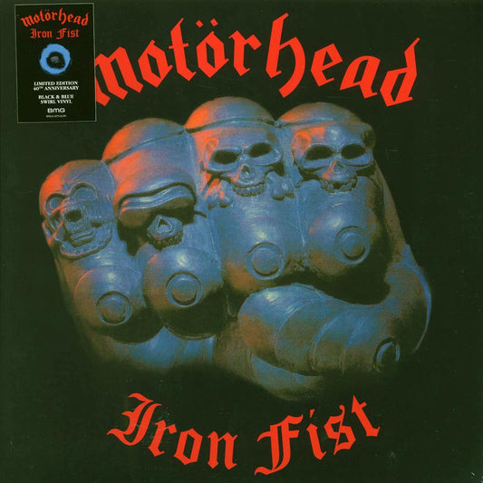 Motorhead Iron Fist 40th Anniv. Ed. ltd. ed. 180g colored Vinyl Record