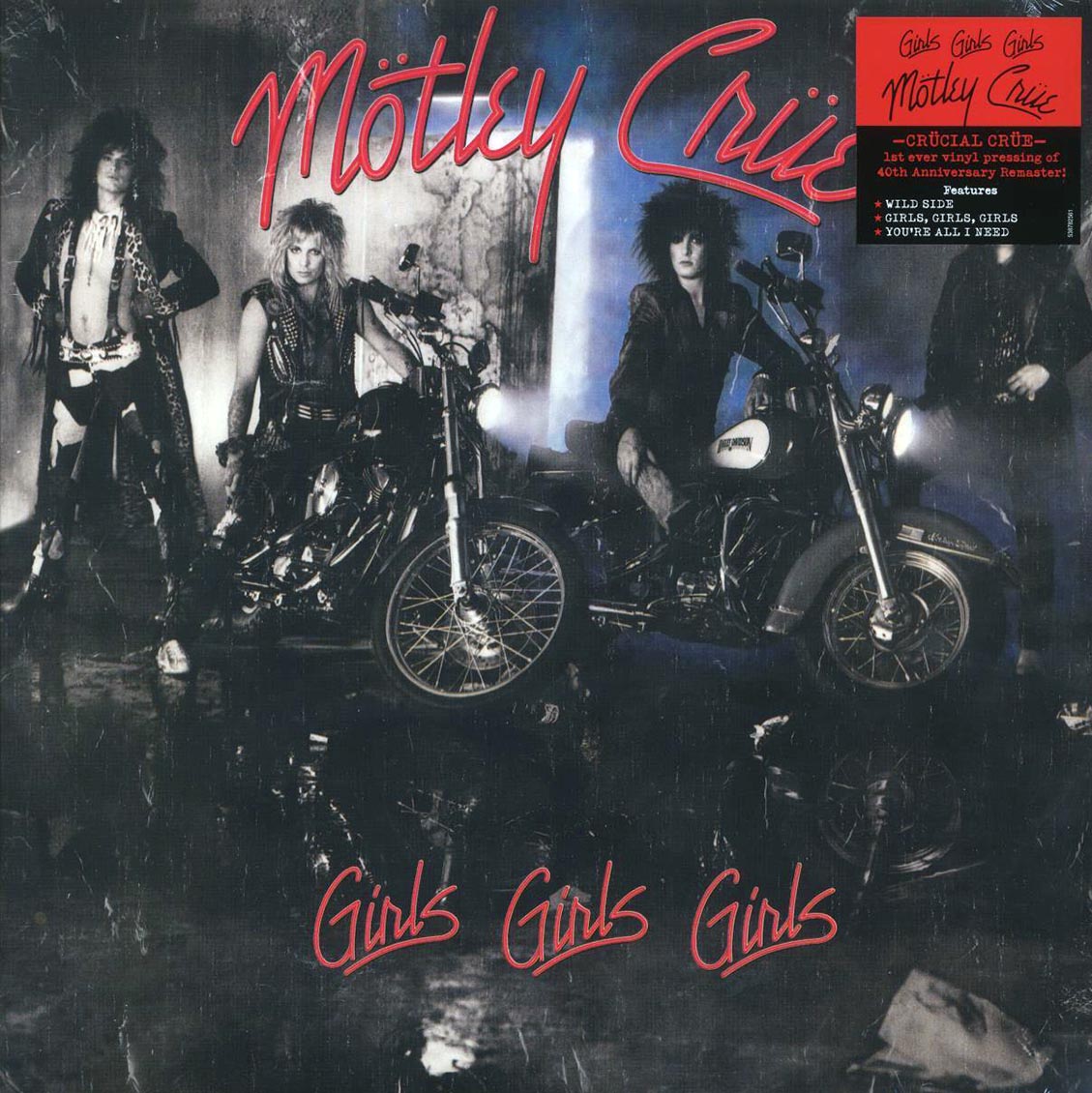 Motley Crue Girls Girls Girls Vinyl Record
