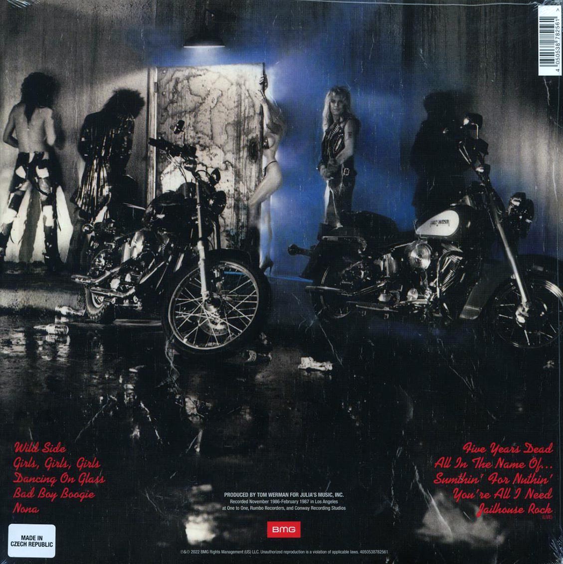 Motley Crue Girls Girls Girls Vinyl Record