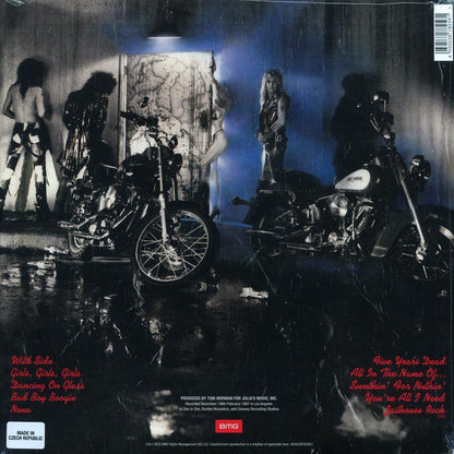 Motley Crue Girls Girls Girls Vinyl Record