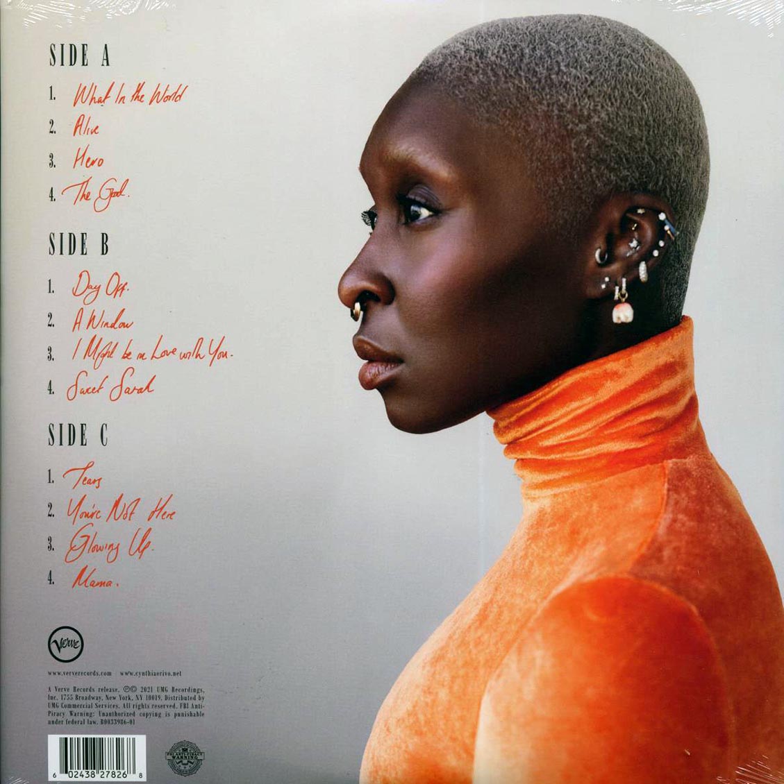 Cynthia Erivo - Ch.1 Vs.1 (2xLP) Vinyl Record