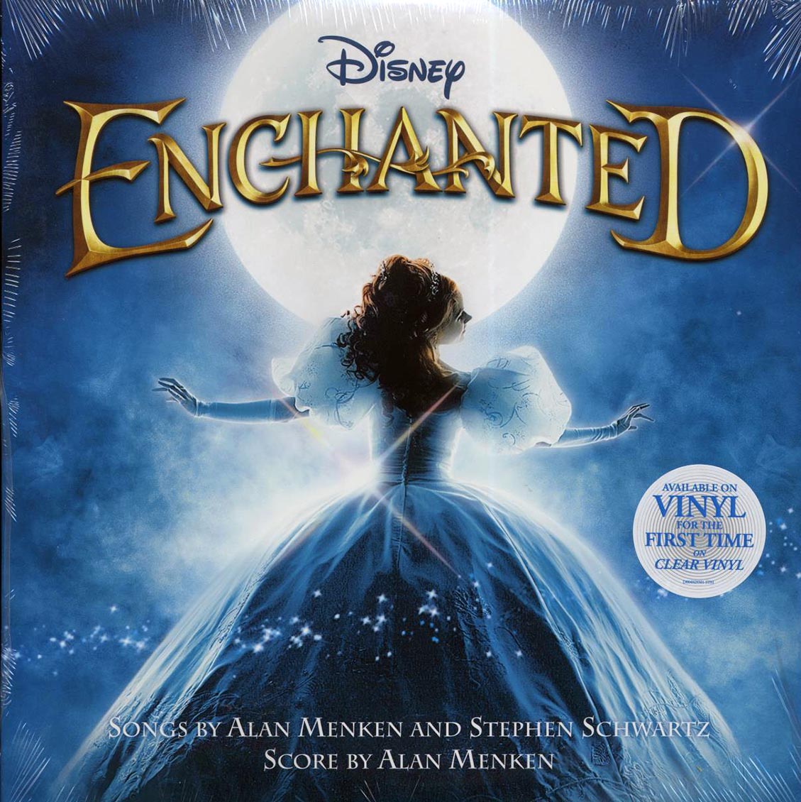 Alan Menken, Stephen Schwartz - Enchanted: Original Motion Picture Soundtrack (2xLP) (clear vinyl) Vinyl Record