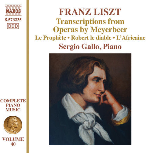 Liszt / Gallo,sergio - Transcriptions From Operas By Meyerbeer - Music CD