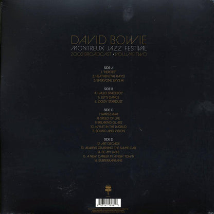 David Bowie - Montreux Jazz Festival Volume 2: 2002 Broadcast (ltd. ed.) (2xLP) (clear vinyl) Vinyl Record