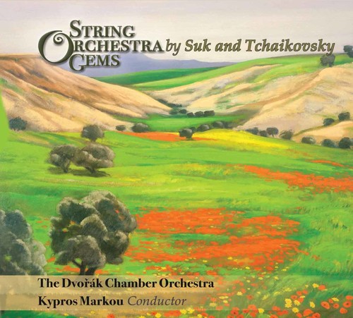 the album cover for Suk / Dvorak Chamber Orchestra / Markou - String Orchestra Gems
