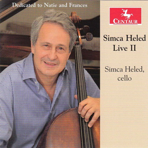 the album cover for Schubert / Heled / Israel Sinfonietta / Roda - Simca Heled Live 2