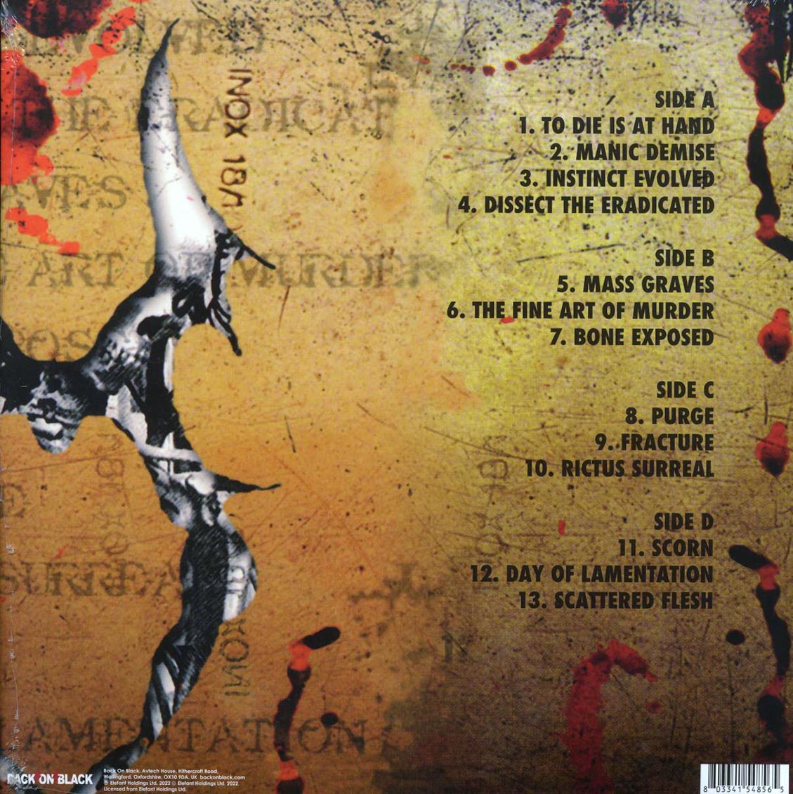 Malevolent Creation - The Fine Art Of Murder (ltd. ed.) (2xLP) (red vinyl) Vinyl Record