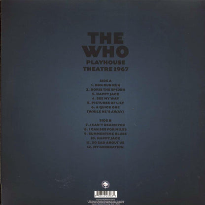 The Who Playhouse Theatre 1967 Vinyl Record
