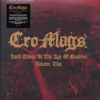 Cro-Mags - Hard Times In The Age Of Quarrel Volume 2 (2xLP) Vinyl Record