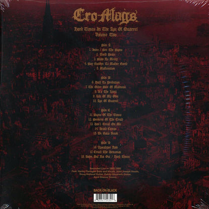 Cro-Mags - Hard Times In The Age Of Quarrel Volume 2 (2xLP) Vinyl Record