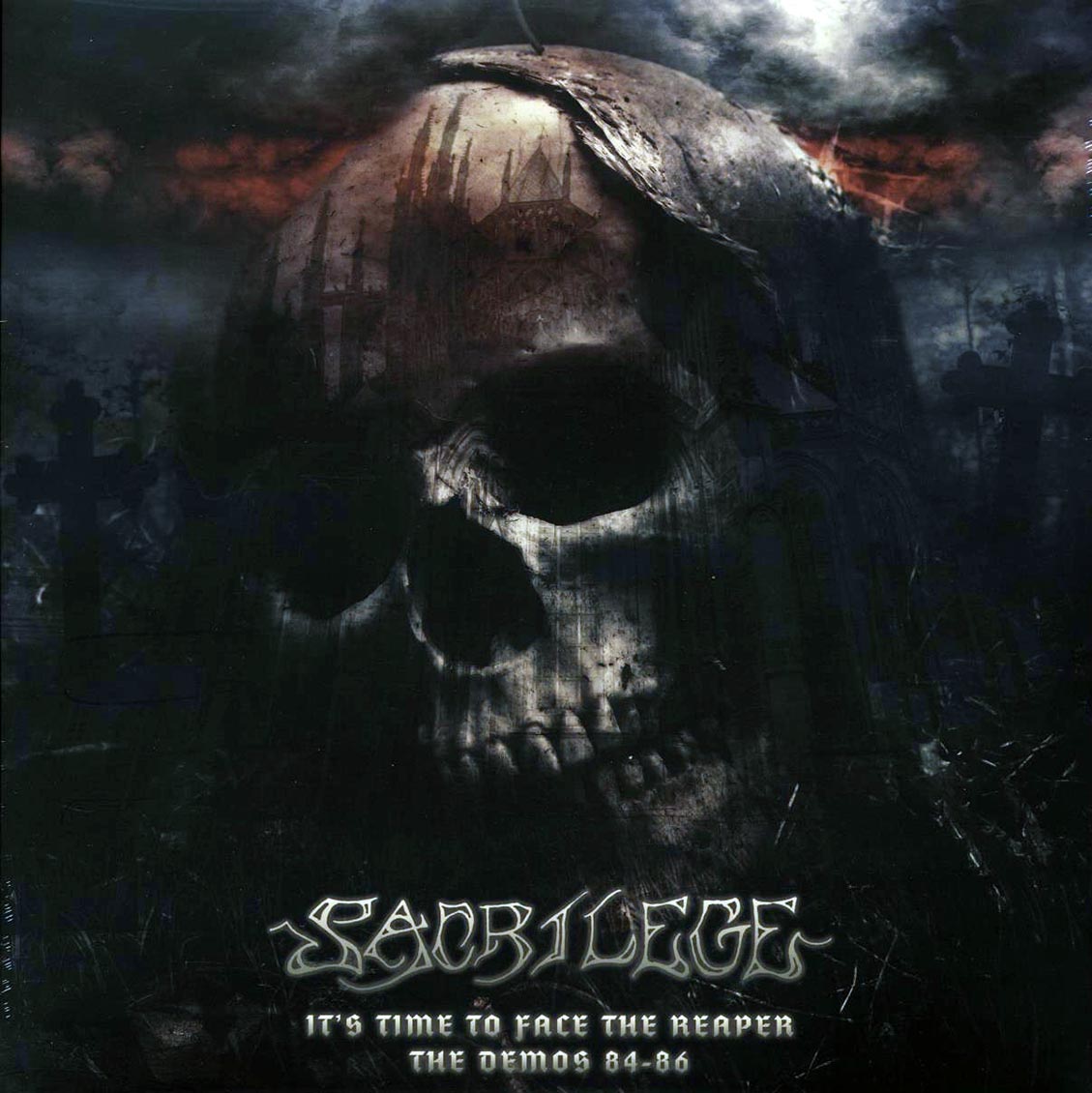 Sacrilege - It's Time To Face The Reaper: The Demons 84-86 (ltd. ed.) (2xLP) (white/black splatter vinyl) Vinyl Record