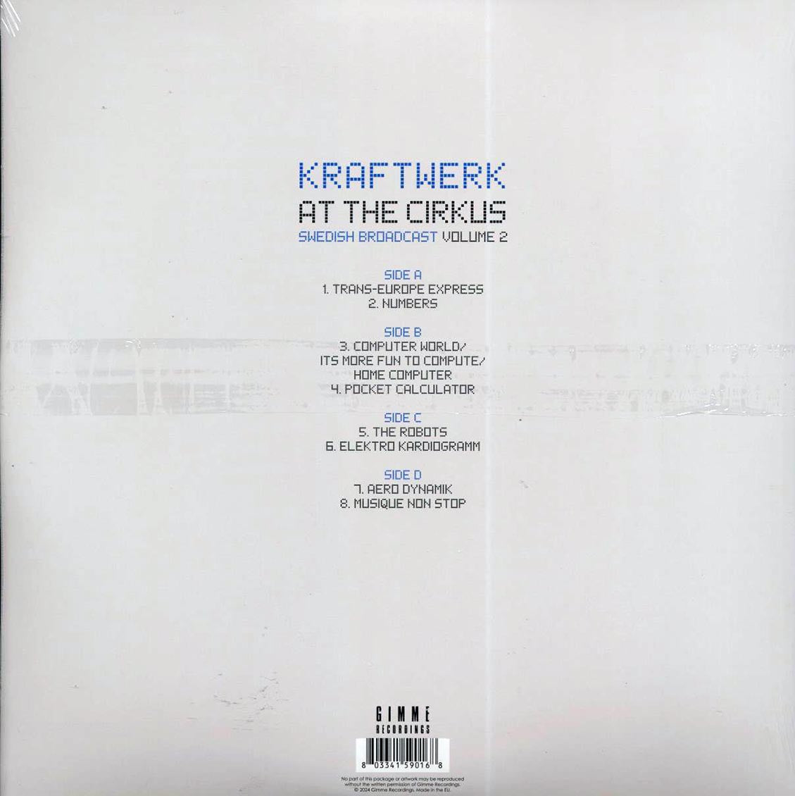 Kraftwerk - At The Cirkus Volume 2: Swedish Broadcast (2xLP) Vinyl Record