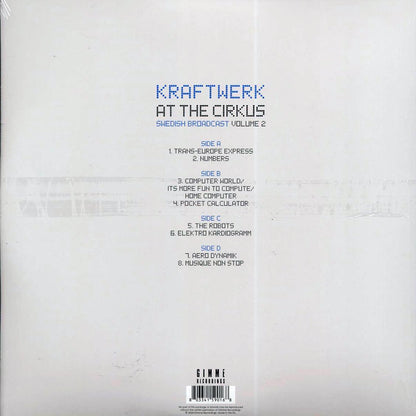 Kraftwerk - At The Cirkus Volume 2: Swedish Broadcast (2xLP) Vinyl Record