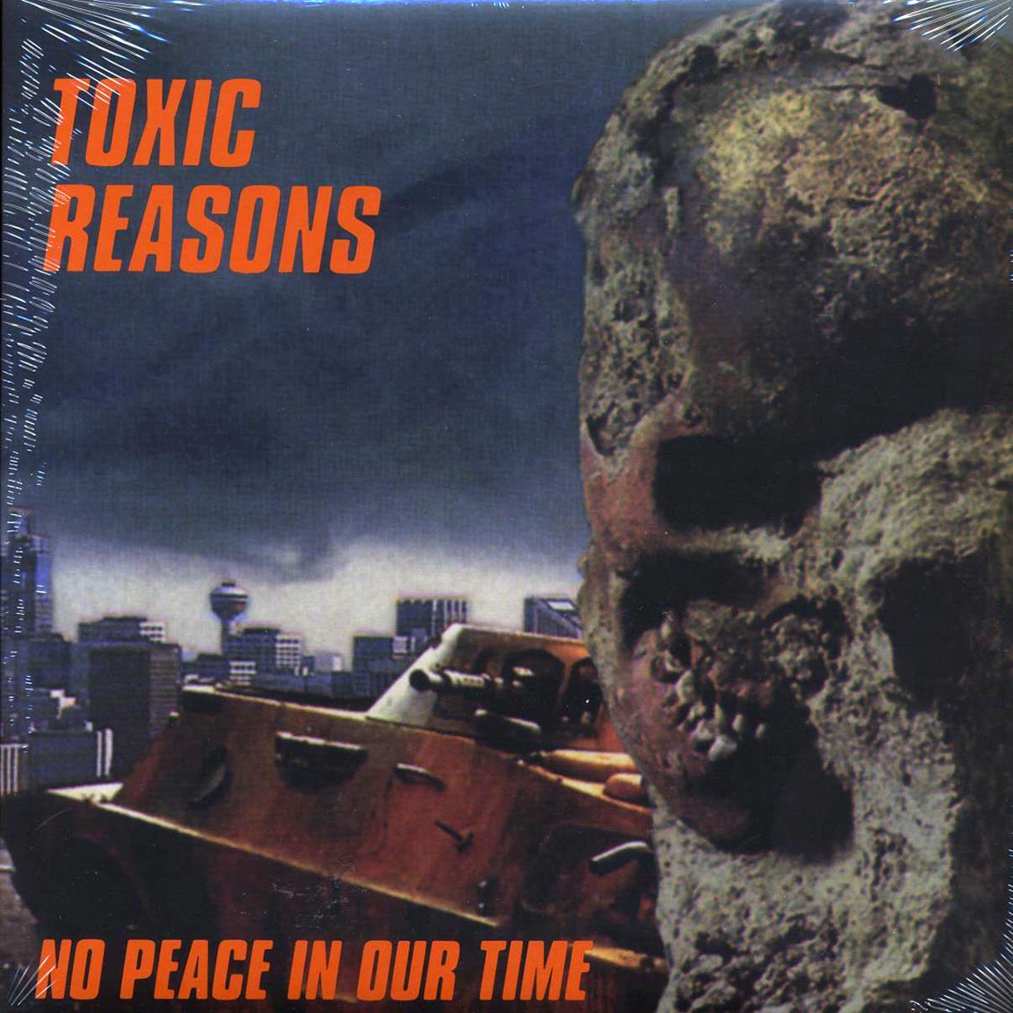 Toxic Reasons No Peace In Our Time ltd. ed. clear Vinyl Record