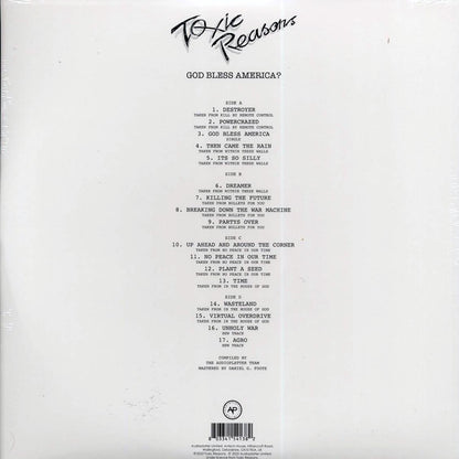 Toxic Reasons - God Bless America? (ltd. ed.) (2xLP) (red/white/blue splatter vinyl) Vinyl Record