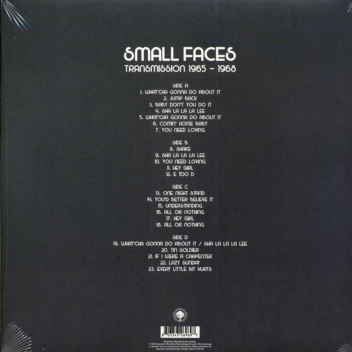 Small Faces - Transmissions 1965-1968 (2xLP) Vinyl Record