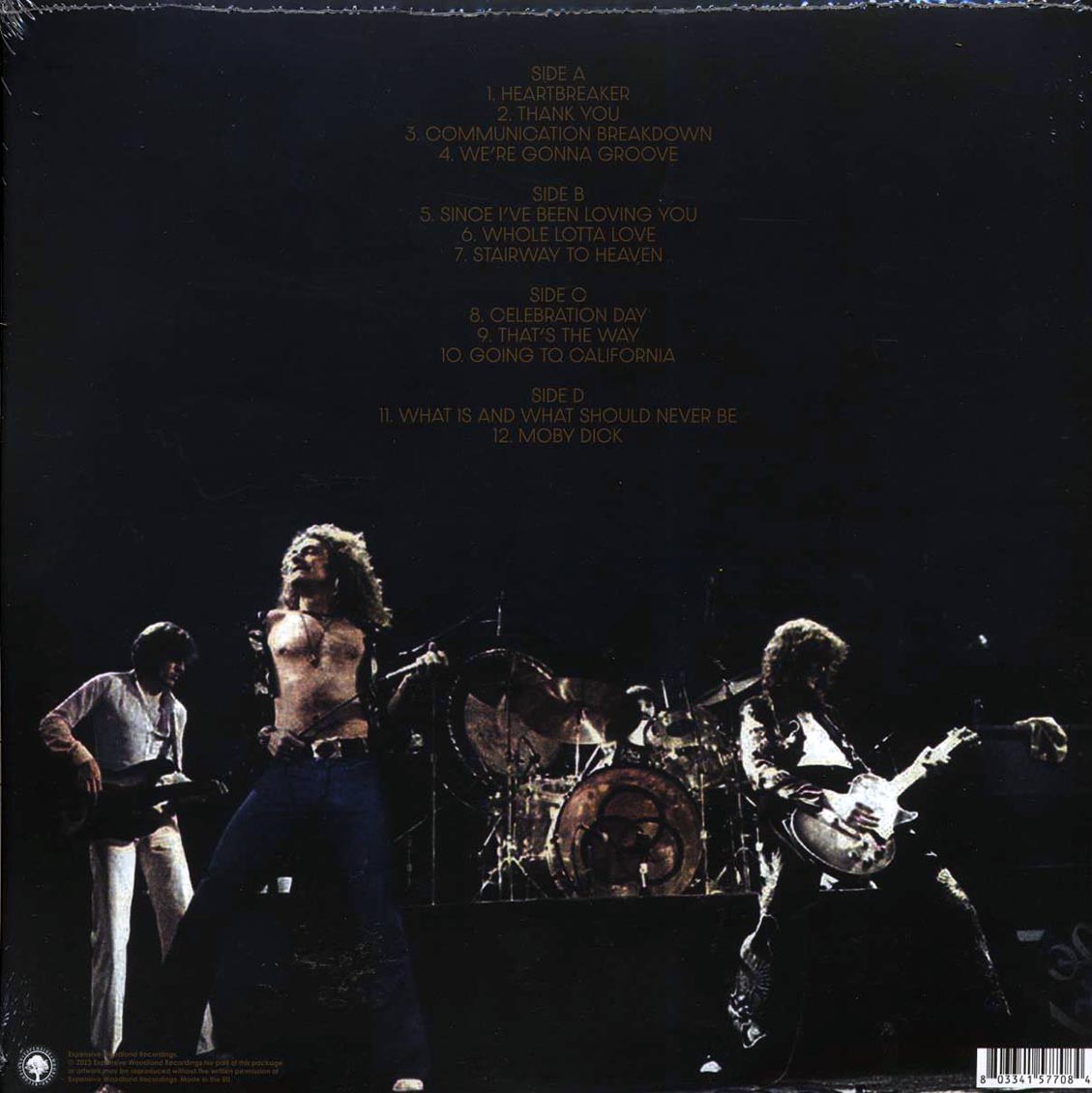 Led Zeppelin - Live In Canada 1970-71 (ltd. ed.) (2xLP) (clear vinyl) Vinyl Record